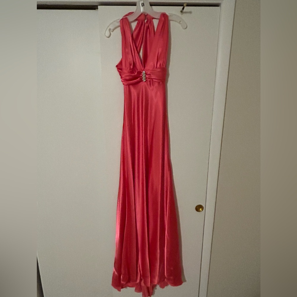Pink formal dress
